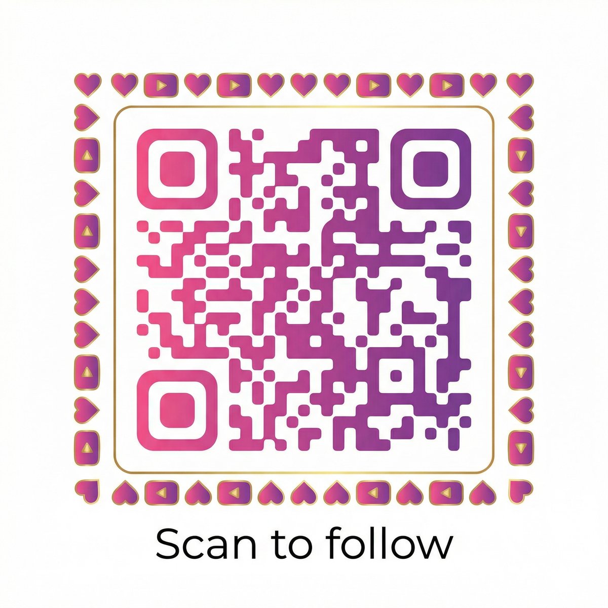 情深叉喔公众号二维码