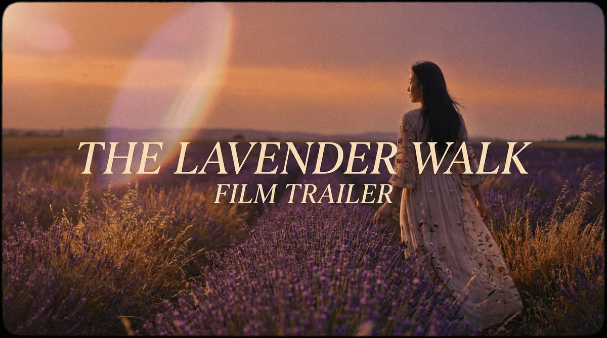 情深叉喔薰衣草花海唯美视频